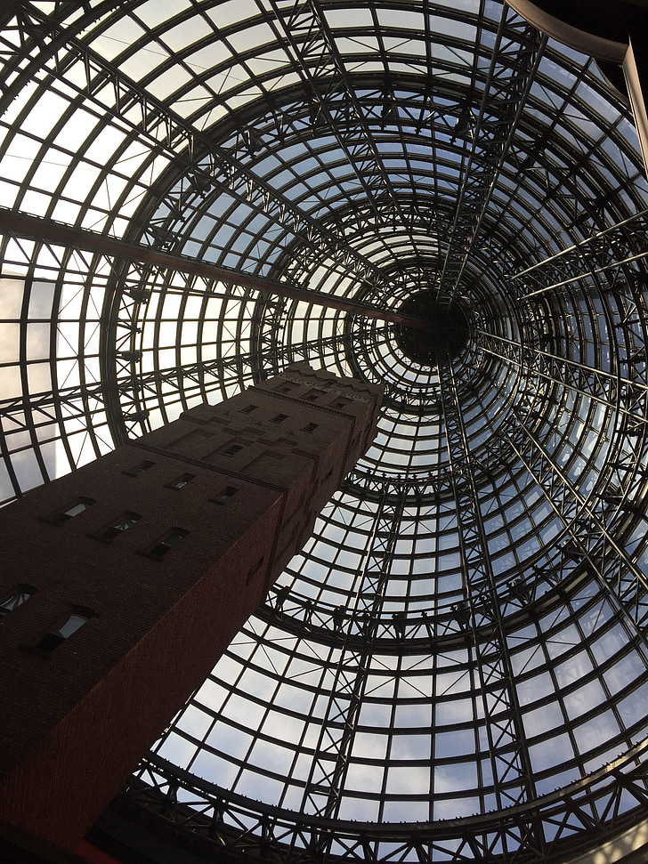Melbourne-ben, torony, építészet, épület