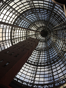 Melbourne-ben, torony, építészet, épület