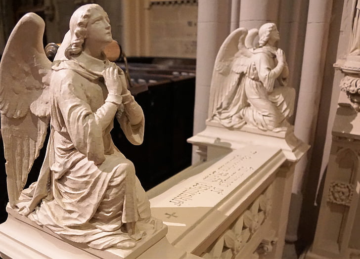 Angel, kirkko, New Yorkissa, patsas, veistos, kädentaitojen, historia