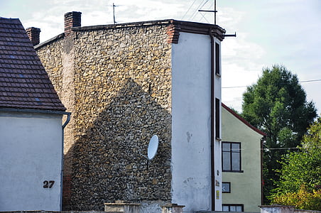 building, façades, architecture, kamienica, old building, old house, wall of the house