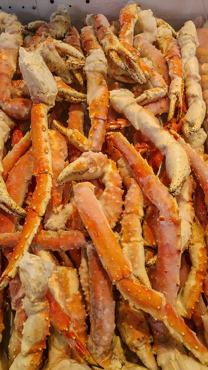 crustacés, crabe, pinces à, King crabe, pêche