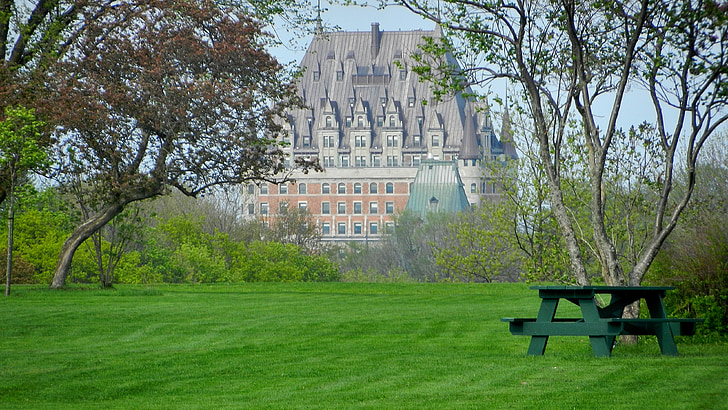 Canada, Québec, slottet frontenac, Park