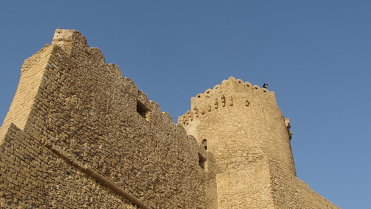 Château, été, Calabria, les châteaux