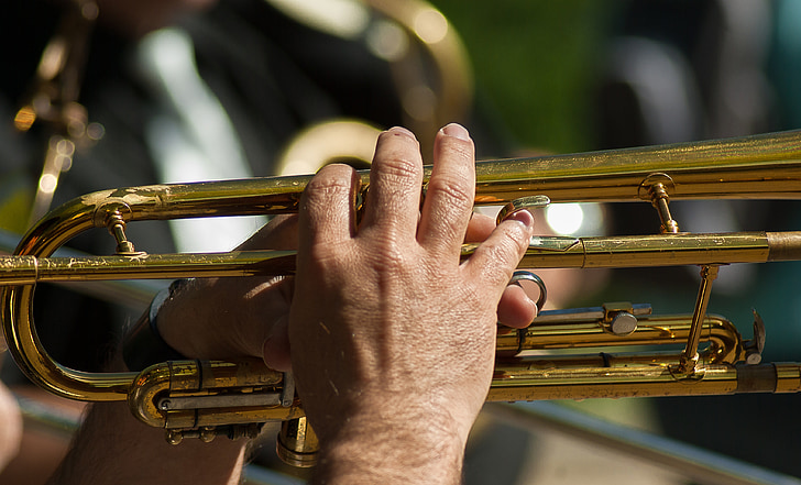 musiker, musik, kunstner, trompet