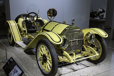 coche, antiguo, Vintage, Museo automotor de Petersen, Los Ángeles, California