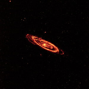Andromeda, Galaxy, telpa, Cosmos, mesjē 31, M31, NGC 224