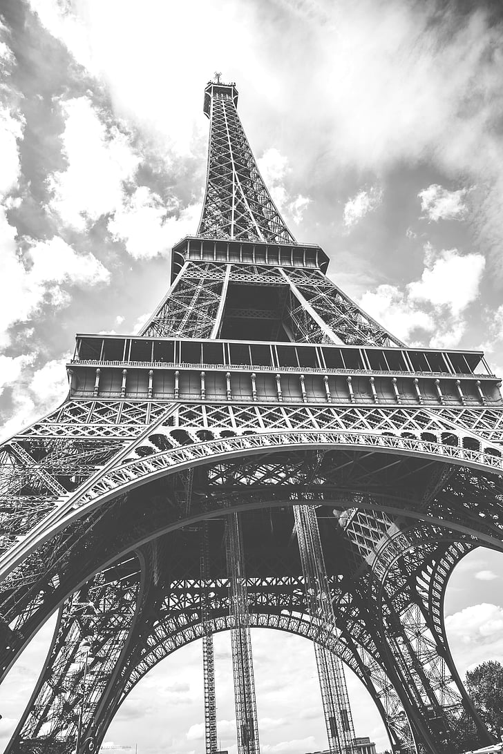 Eiffel, Tour eiffel, Wieża, Francja, Architektura, Turystyka, Francuski