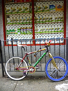 bicicleta, Vintage, diversión, sola velocidad