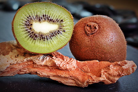 Kiwi, frukt, sunn, vitaminer, mat, spise, søt