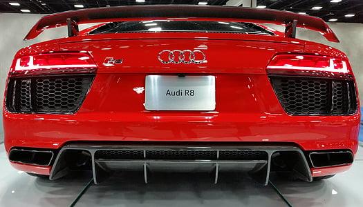 Audi r8, Audi, urheiluauto, Nopea, Luxury, auto, autonäyttelyssä