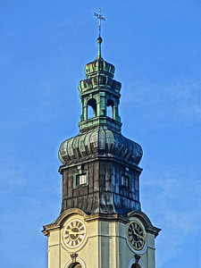 Sacred heart church, Bydgoszcz, veža, Steeple, Architektúra, budova, Exteriér