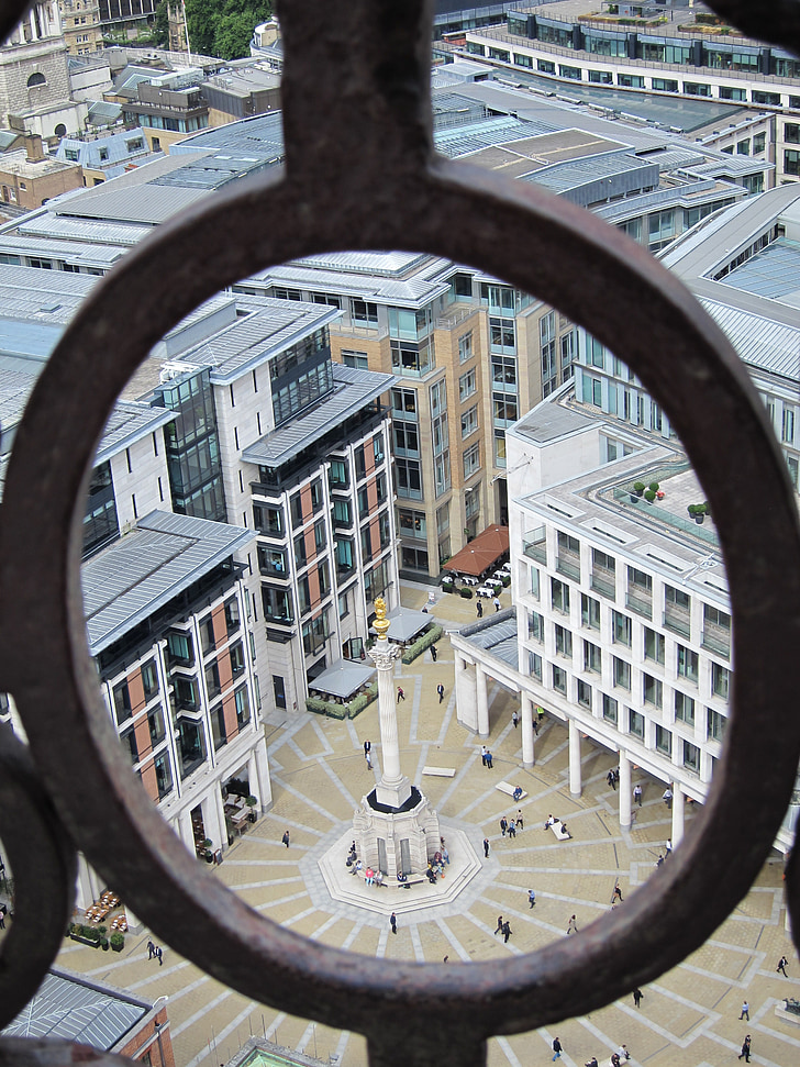 Ferro da stiro, architettura, St paul, Cattedrale, Londra, Inghilterra, vista