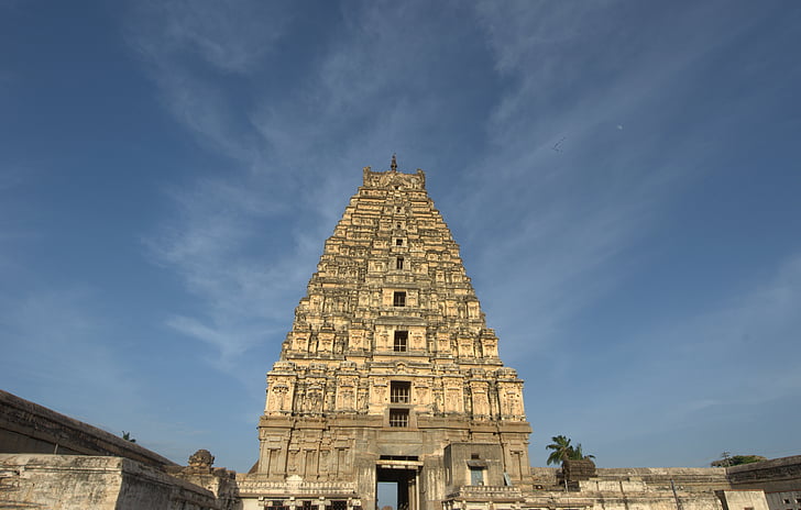 virupaksha, hampi, temple, travel, unesco, world heritage, karnataka