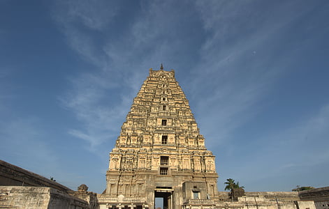 virupaksha, Hampi, Tempel, reizen, UNESCO, werelderfgoed, Karnataka