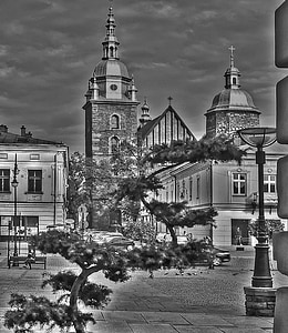 Bazilika Svetog margaret, Crkva, kule, arhitektura, spomenik, zvonik, centar grada
