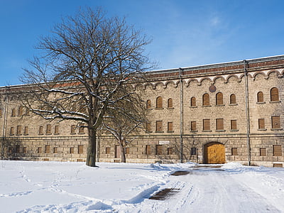 Wilhelmsburg, grad, dvorišče, Ulm, Ulmer obrambno linijo, Reduit, zvezne trdnjave ulm
