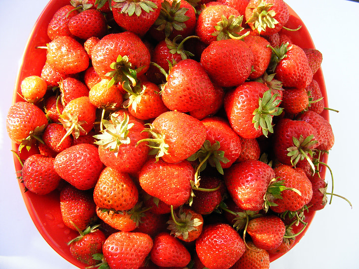 loodus, puuviljad, köögiviljad, maasikas, swet, punane