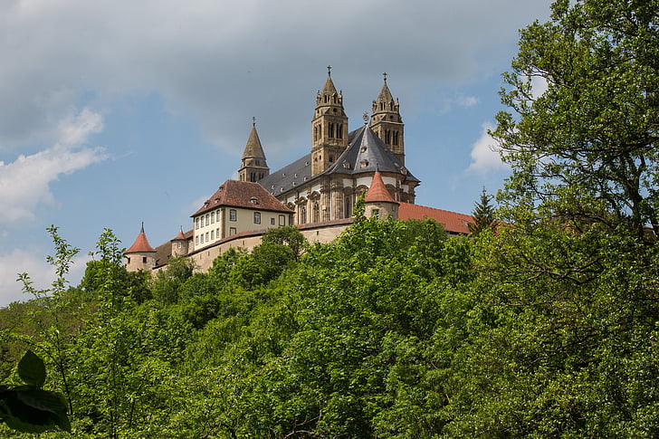 comburg, castle, schwäbisch hall, monastery