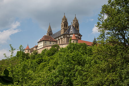 comburg, pilis, Schwäbisch salė, vienuolynas