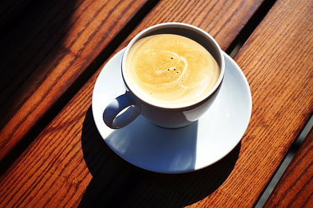 coffee, sun, coffee cup