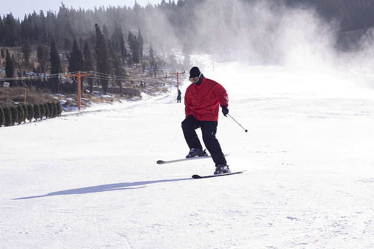 skiløb, karakter, Snow mountain