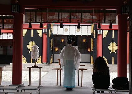 Okinawa, chrám, rituál, Japonsko, Naminoue svatyně, cestování, svatyně