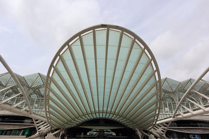 Portogallo, Lisbona, Expo, zona, ingresso della stazione