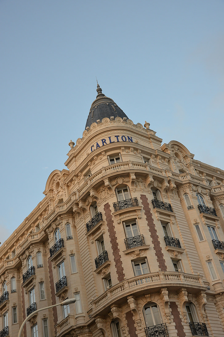 Carlton, Hotel, Cannes, Nobel, budova, Architektúra
