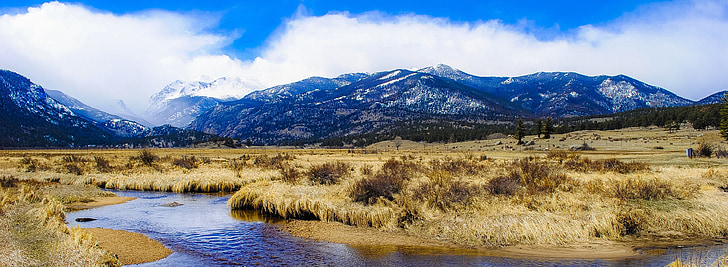 bjerge, Rocky mountains, Colorado, landskab, Mountain, landskab, naturskønne