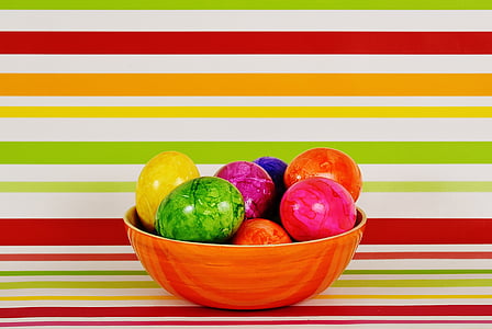 muna, pääsiäismunia, värikäs, Hyvää pääsiäistä, värillinen, värikäs munat, väri