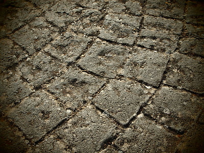 gatsten, jord, trampa på, bakgrund, sten, texturer