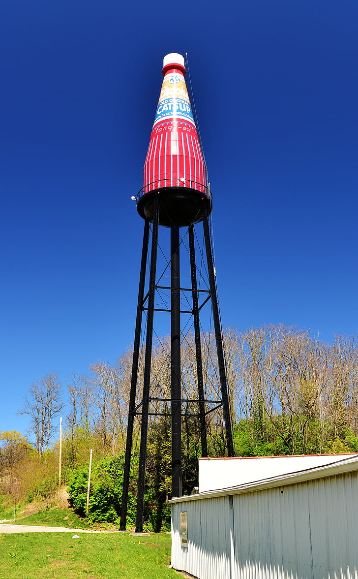usa, route 66, water tower, road, route, 66, historic