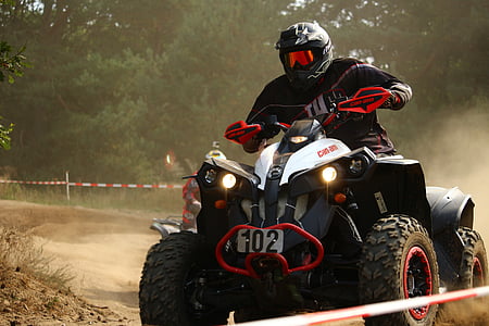 Enduro, rajat, Motocross, ATV, Quad, Motocross ratsastaa, moottoripyörän sport