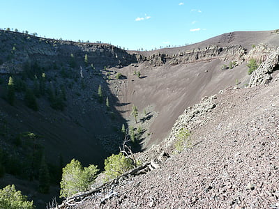 Volcán de bandera, Volcán, Nuevo México, Estados Unidos, paisaje paisaje, naturaleza