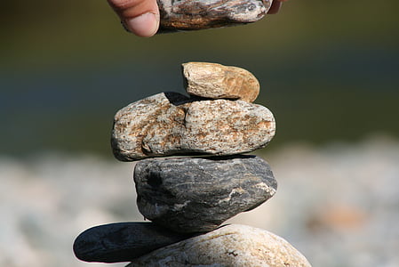камъни, камъче, река
