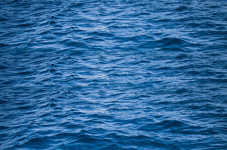 jūra, okeāns, zila, ūdens, viļņi, daba, foni