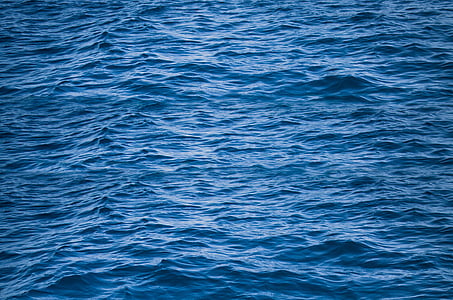 mer, océan, bleu, eau, vagues, nature, arrière-plans