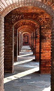 arcade, arches, architecture, old, historic, wall, walk
