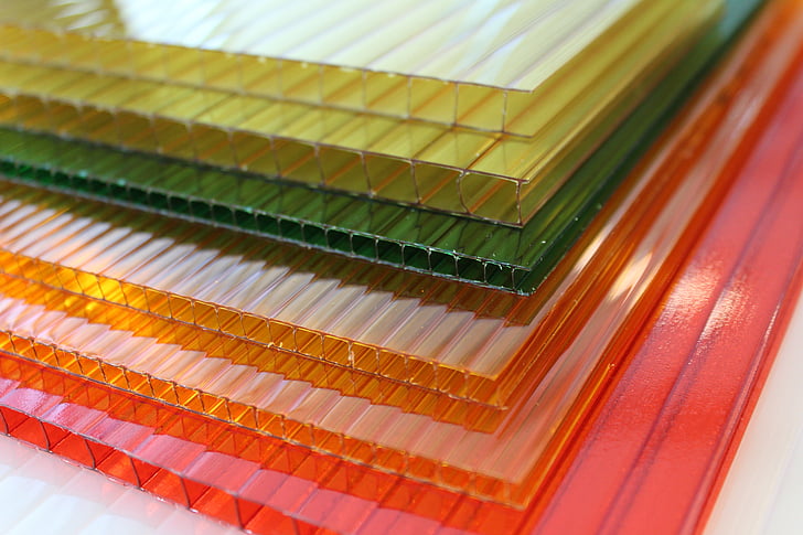 polycarbonate, construction, layers, polygal, the mine, colors, plastic