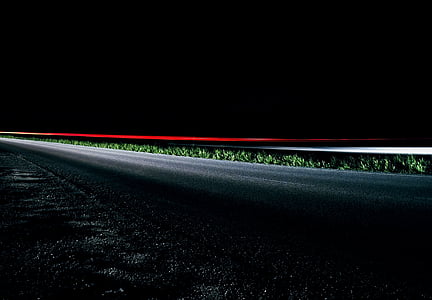 μαύρο, LED, φως, αυτοκίνητο, οπίσθια φανάρια, άκρη του δρόμου, θόλωση κίνησης