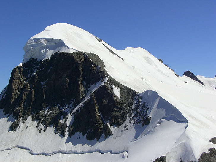 Breithorn, Alpina, Valais, neve, série 4000, montanhas, montanha