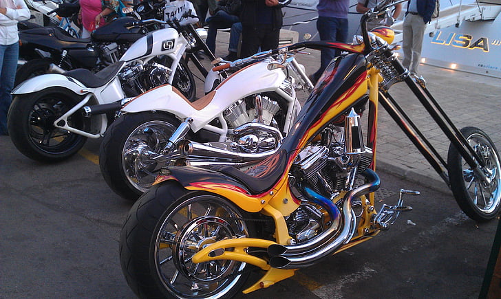 St tropez, motorkerékpárok, Harley davidson, jármű