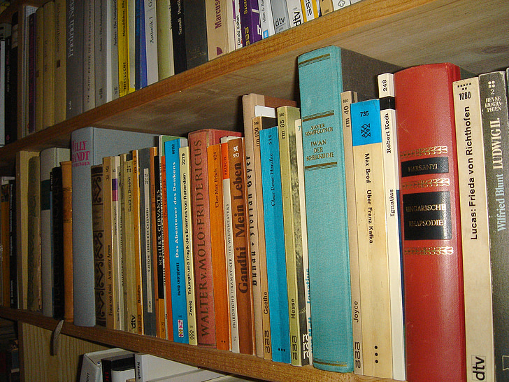 knjige, knjiga, knjižnica, branje, omara, knjižna polica, izobraževanje