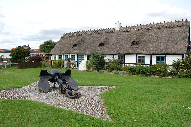 karrebaeksminde, farmhouse, anchor