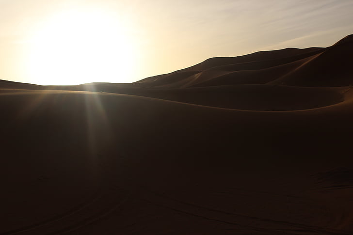 Desert, Fotograafia, päike, scenics, maastik, mägi, päikesevalguse