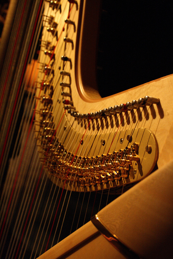 harpa, musik, alat musik