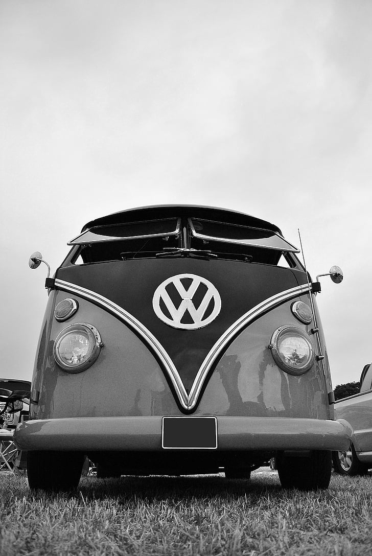 VW camper, veteranbil, bil, Camper, vintage, VW, køretøj