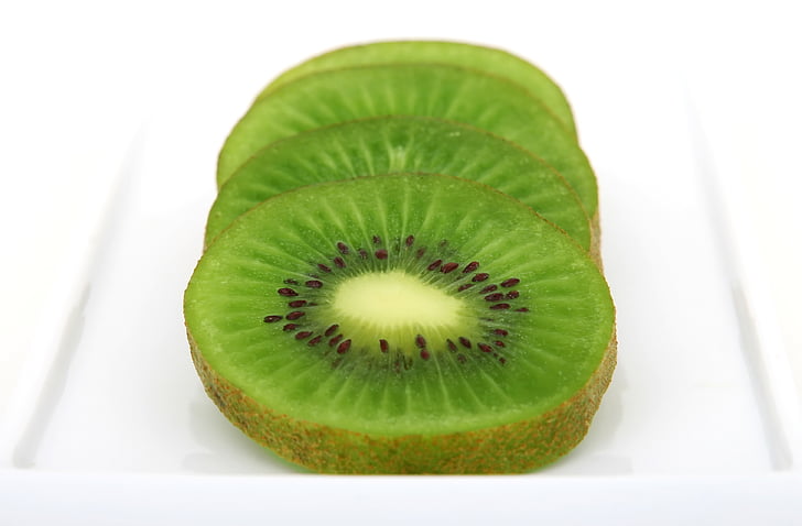kiwi, sliced, background, bitter, breakfast, bright, c