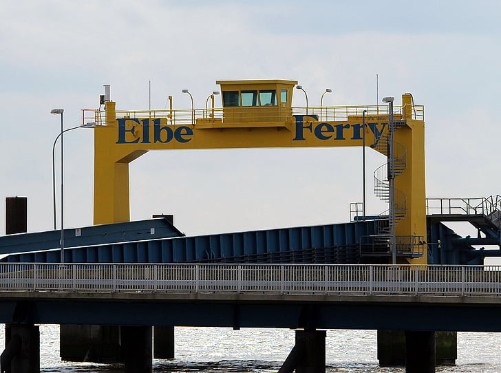 Ferry terminal, verzending, veerboot, vervoer, Kruis, schip verkeer, geregeld vervoer