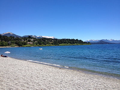 Bariloche, Argentína, táj, Beach